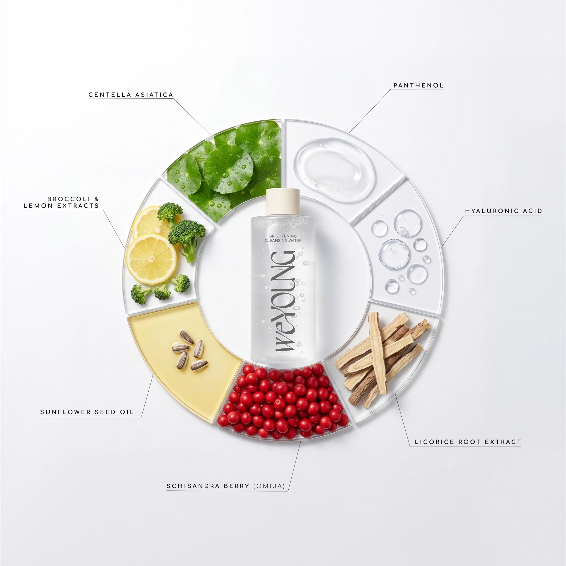 weYOUNG Brightening Cleansing Water